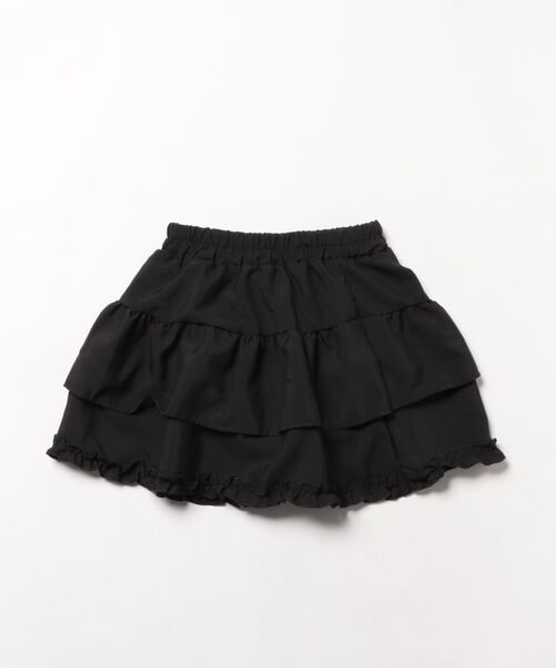 URBAN CHERRY（アーバンチェリー）の「フリルティアードスカート（スカート・キッズ・アイボリー/ブラック・110cm/120cm/130cm/140cm/150cm）」の8枚目の写真