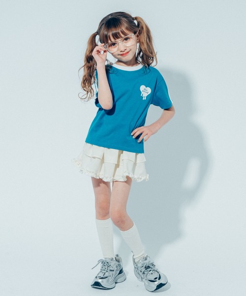 URBAN CHERRY（アーバンチェリー）の「フリルティアードスカート（スカート・キッズ・アイボリー/ブラック・110cm/120cm/130cm/140cm/150cm）」の13枚目の写真