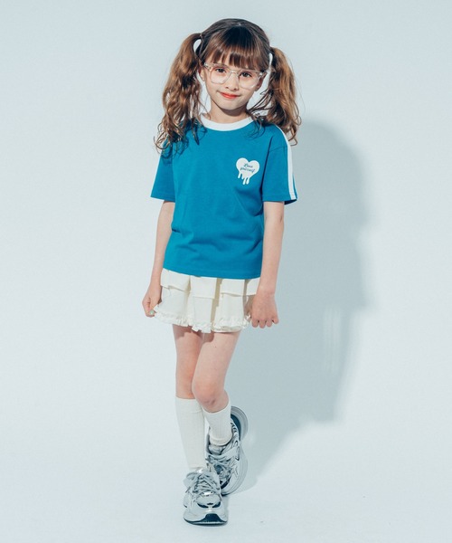 URBAN CHERRY（アーバンチェリー）の「フリルティアードスカート（スカート・キッズ・アイボリー/ブラック・110cm/120cm/130cm/140cm/150cm）」の14枚目の写真