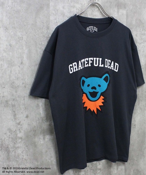Grateful Dead(グレイトフルデッド)の「GRATEFUL DEAD グレイトフルデッド オーバーサイズ 半袖Tシャツ(Tシャツ/カットソー・メンズ・グレー系/グレー系2/グレー系3/グレー系4/グレー系5/チャコール/グレー系1・M/L/XL)」の4枚目の写真
