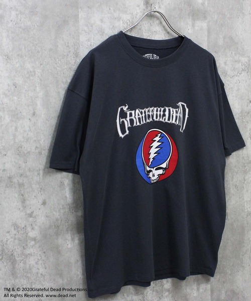 Grateful Dead(グレイトフルデッド)の「GRATEFUL DEAD グレイトフルデッド オーバーサイズ 半袖Tシャツ(Tシャツ/カットソー・メンズ・グレー系/グレー系2/グレー系3/グレー系4/グレー系5/チャコール/グレー系1・M/L/XL)」の6枚目の写真