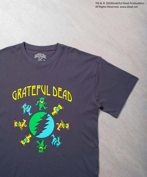 Grateful Dead(グレイトフルデッド)の「GRATEFUL DEAD グレイトフルデッド オーバーサイズ 半袖Tシャツ(Tシャツ/カットソー・メンズ・グレー系/グレー系2/グレー系3/グレー系4/グレー系5/チャコール/グレー系1・M/L/XL)」の10枚目の写真