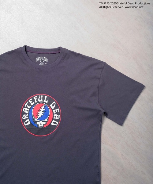 Grateful Dead(グレイトフルデッド)の「GRATEFUL DEAD グレイトフルデッド オーバーサイズ 半袖Tシャツ(Tシャツ/カットソー・メンズ・グレー系/グレー系2/グレー系3/グレー系4/グレー系5/チャコール/グレー系1・M/L/XL)」の8枚目の写真