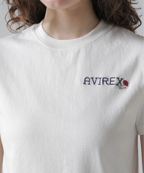 tシャツ HAND LIKE EMBROIDERY T-SHIRT/ハンドライク刺繍Tシャツ レディース HAND LIKE EMBROIDERY T-SHIRT/ハンドライク刺繍Tシャツ（T