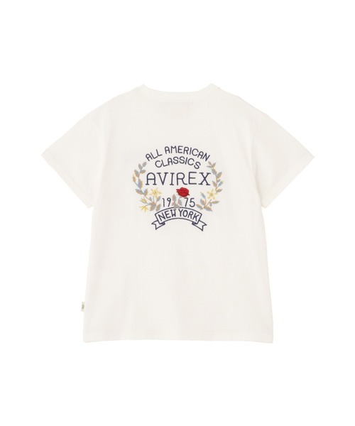 HAND LIKE EMBROIDERY T-SHIRT/ハンドライク刺繍Tシャツ（T