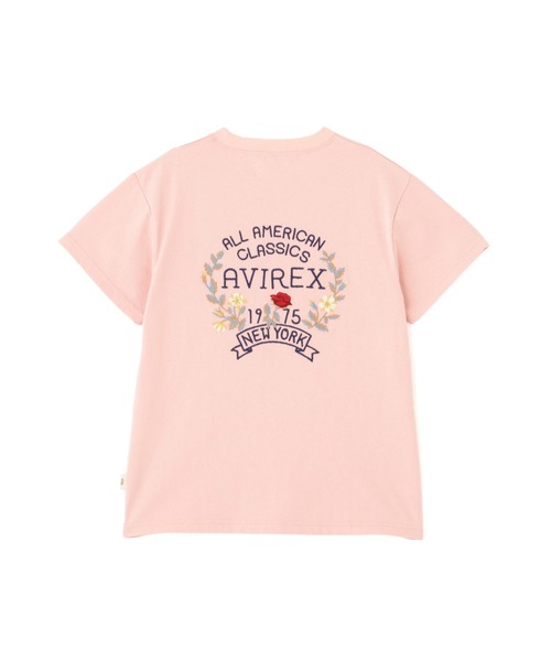 tシャツ HAND LIKE EMBROIDERY T-SHIRT/ハンドライク刺繍Tシャツ レディース HAND LIKE EMBROIDERY T-SHIRT/ハンドライク刺繍Tシャツ（T