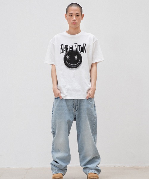 tシャツ A'GEM/9 × .kom 「ISTKUNST/イストクンスト」 MORE PUNK TEE/モア パンク TEE レディース A'GEM/9 × .kom 『ISTKUNST/イストクンスト』 MORE PUNK TEE