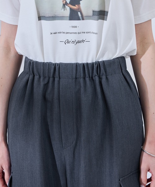 ROPE' PICNIC(ロペピクニック)の「【UVカット・接触冷感・イージーケア】イージーカーゴパンツ(カーゴパンツ・レディース・ブラック/ベージュ/ネイビー/グレー・36/38/40)」の16枚目の写真