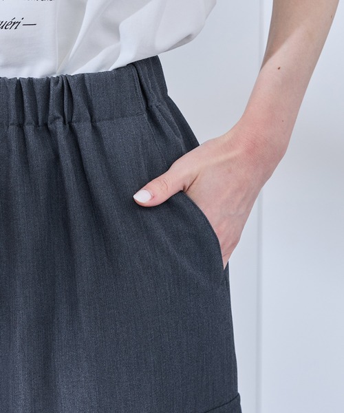 ROPE' PICNIC(ロペピクニック)の「【UVカット・接触冷感・イージーケア】イージーカーゴパンツ(カーゴパンツ・レディース・ブラック/ベージュ/ネイビー/グレー・36/38/40)」の15枚目の写真