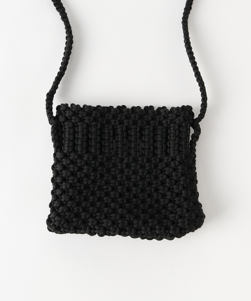 SUBLIME（サブライム）の「【SUBLiME/サブライム】HAND ROPE SACOCHE / ハンドロープサコッシュ（ショルダーバッグ・メンズ・イエロー/ネイビー/レッド/グリーン/ホワイト/ブラック・FREE）」の7枚目の写真