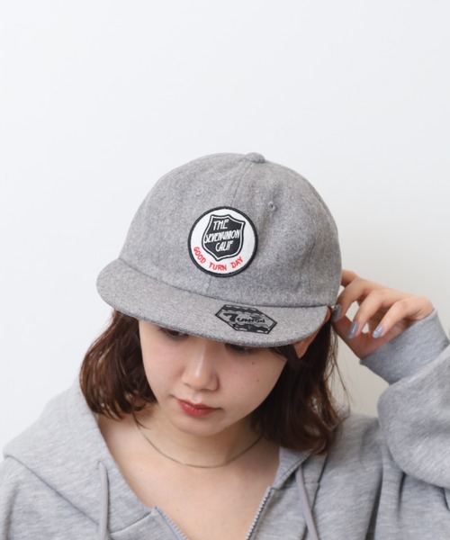 7Union(セブンユニオン)の「7UNION GOOD TURN DAY 6パネル ワッペン メルトン ベースボールキャップ(キャップ・メンズ・レッド/ネイビー/ブラック/グレー・FREE)」の15枚目の写真
