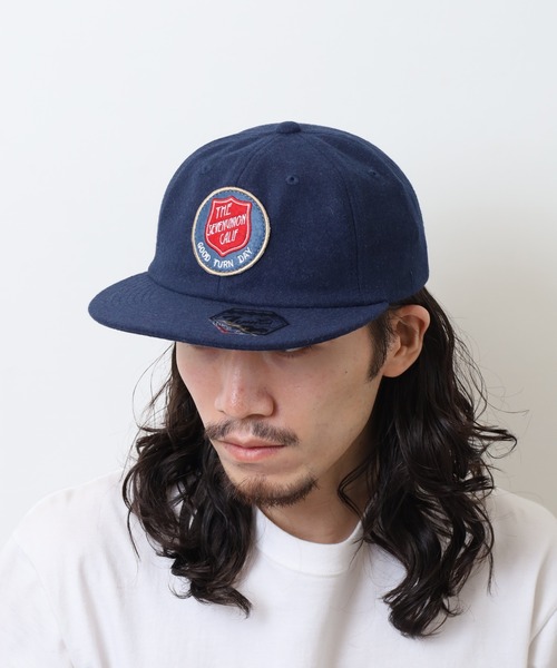 7Union(セブンユニオン)の「7UNION GOOD TURN DAY 6パネル ワッペン メルトン ベースボールキャップ(キャップ・メンズ・レッド/ネイビー/ブラック/グレー・FREE)」の18枚目の写真