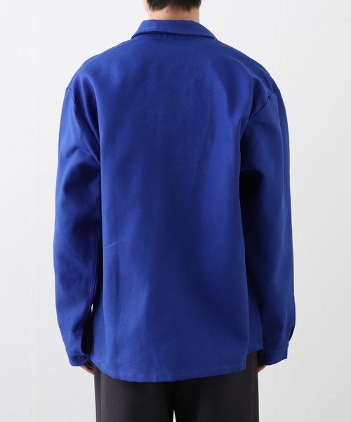 417 EDIFICE（フォーワンセブンエディフィス）の「Maison Empereur / メゾン・エンペラー work jacket Cicada brooch SET（カバーオール・メンズ・ブルー・LARGE/X-LARGE）」の2枚目の写真