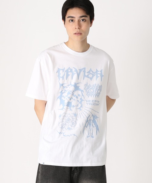 CAVISH ♥ TRUCKIN SS TEE/追跡付 セール】【UNISEX】CAVISH／TRUCKIN T（Tシャツ/カットソー