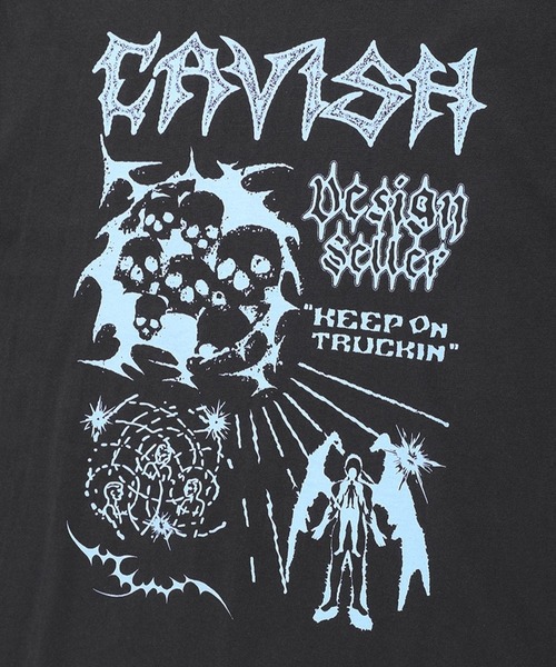 CAVISH ♥ TRUCKIN SS TEE/追跡付 セール】【UNISEX】CAVISH／TRUCKIN T（Tシャツ/カットソー