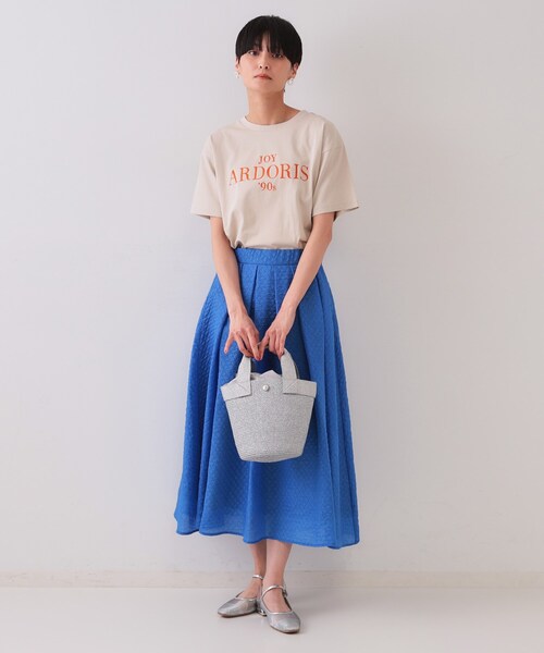 OPAQUE.CLIP（オペークドットクリップ）の「バスケット調デザインテープミニトートバッグ（トートバッグ・レディース・ブラック/ベージュ/シルバー・00）」の20枚目の写真