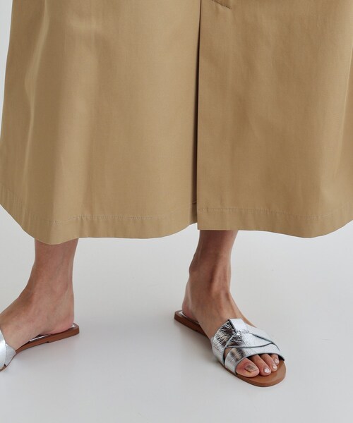 GALLEST（ギャレスト）の「チノマキシスカート（スカート・レディース・ライトグリーン/ベージュ・36/38/40）」の13枚目の写真