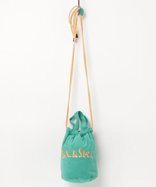 HOUSTON(ヒューストン)の「HOUSTON / EMB PILE EFFECT BAG(TIGER/MAP/DRAGON/ALASKA) / 6888/6889/6890/6891(ショルダーバッグ・レディース・ブルー/ピンク/オフホワイト/ブルー系その他/グリーン系その他/ブラック系その他/グリーン/その他/ブラック/ピンク系その他/ブラック系その他2・ONESIZE)」の12枚目の写真