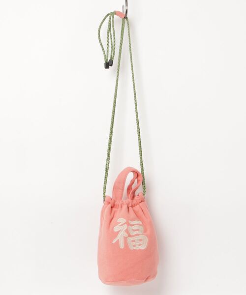 HOUSTON(ヒューストン)の「HOUSTON / EMB PILE EFFECT BAG(TIGER/MAP/DRAGON/ALASKA) / 6888/6889/6890/6891(ショルダーバッグ・レディース・ブルー/ピンク/オフホワイト/ブルー系その他/グリーン系その他/ブラック系その他/グリーン/その他/ブラック/ピンク系その他/ブラック系その他2・ONESIZE)」の17枚目の写真