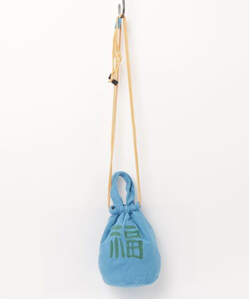 HOUSTON(ヒューストン)の「HOUSTON / EMB PILE EFFECT BAG(TIGER/MAP/DRAGON/ALASKA) / 6888/6889/6890/6891(ショルダーバッグ・レディース・ブルー/ピンク/オフホワイト/ブルー系その他/グリーン系その他/ブラック系その他/グリーン/その他/ブラック/ピンク系その他/ブラック系その他2・ONESIZE)」の21枚目の写真