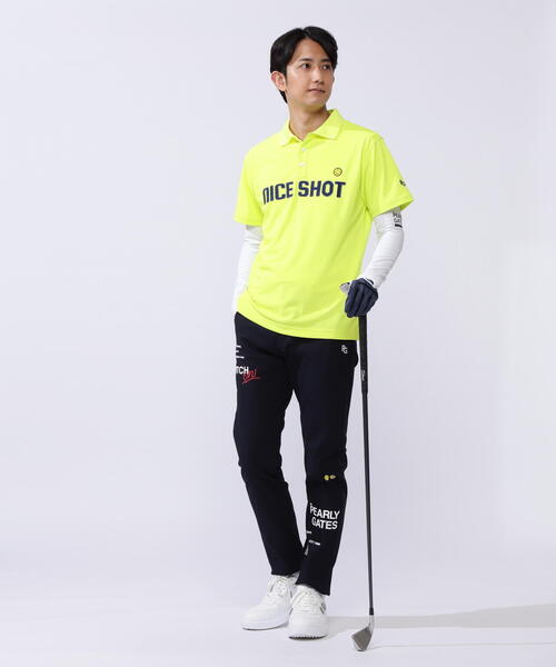 PEARLY GATES（パーリーゲイツ）の「【PG BODY】N/ベア天竺リップ長袖Vネックカットソー (MENS)（Tシャツ/カットソー・メンズ・ホワイト/ネイビー・LARGE/XX-LARGE/MEDIUM/X-LARGE）」の20枚目の写真