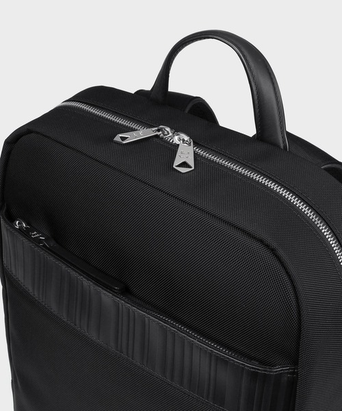 Paul Smith(ポールスミス)の「シャドーストライプ リュック【553414 N704R】(バックパック/リュック・メンズ・ブラック・FREE)」の7枚目の写真
