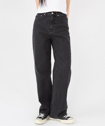 muahmuah([A[A)A'GEM/9 × .kom wmuah muah/[A[AxWASHED WIDE DENIM PANTS/E@bV[hChfjPT(fjpc)