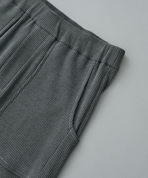 PUBLIC TOKYO（パブリックトウキョウ）の「フェードガーデナーリブパンツ（その他パンツ・メンズ・ライトブルー/ダークグレー・2/1）」の9枚目の写真