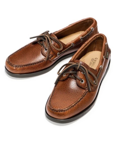 セール】【G.H.BASS】JETTY Ⅱ Boater 2 Eye（ローファー）｜G.H.BASS