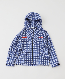 WOKE EDGE / ウォークエッジ TIEDYE CHECK PARKA
