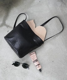 エーゼロ | 《牛革》ミニバケットショルダーバッグ(ショルダーバッグ)