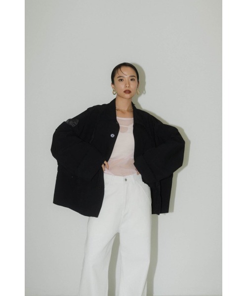 ジャケット・アウター Knuth Marf cutting edge shirt jacket cutting edge shirt jacket(unisex)/iceblue | KNUTH MARF