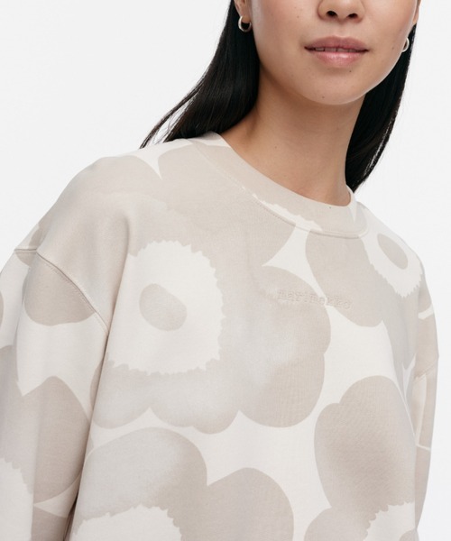 marimekko(マリメッコ)の「【kioski】 Loisto Akvarelli Unikko / sweatshirt(スウェット・レディース・ホワイト・MEDIUM/SMALL/X-SMALL/X-LARGE)」の5枚目の写真