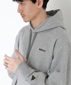 【SINSS】Oversized logo hoodie (ライトグレー/M) セール】Oversized logo hoodie / オーバーサイズロゴフーディー
