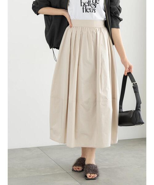 Te chichi（テチチ）の「ボリュームコクーンスカート《2025summer catalog item》（スカート・レディース・ベージュ/ピンク/ブラック・F）」の3枚目の写真