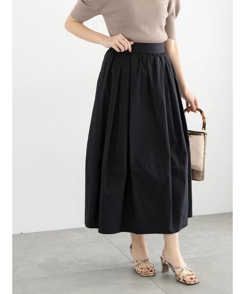 Te chichi（テチチ）の「ボリュームコクーンスカート《2025summer catalog item》（スカート・レディース・ベージュ/ピンク/ブラック・F）」の2枚目の写真