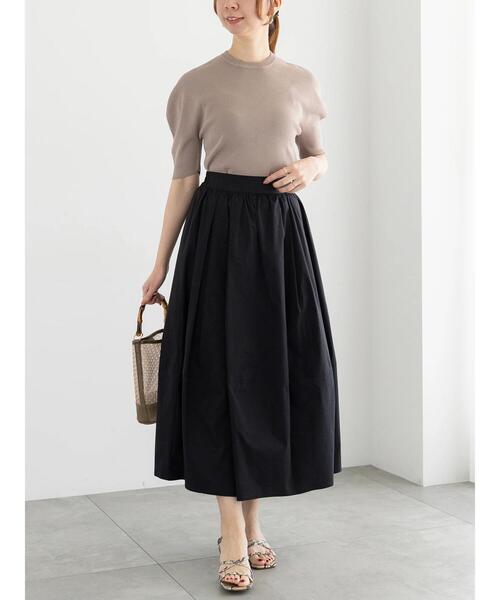 Te chichi（テチチ）の「ボリュームコクーンスカート《2025summer catalog item》（スカート・レディース・ベージュ/ピンク/ブラック・F）」の6枚目の写真