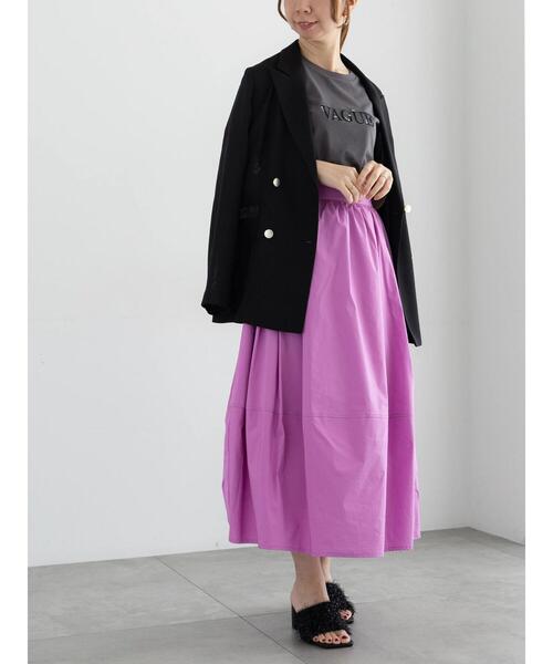 Te chichi（テチチ）の「ボリュームコクーンスカート《2025summer catalog item》（スカート・レディース・ベージュ/ピンク/ブラック・F）」の15枚目の写真