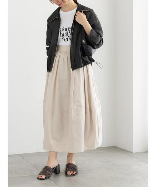 Te chichi（テチチ）の「ボリュームコクーンスカート《2025summer catalog item》（スカート・レディース・ベージュ/ピンク/ブラック・F）」の18枚目の写真
