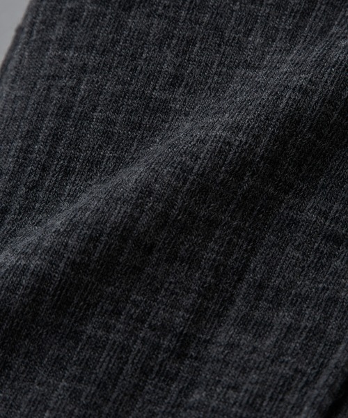 MARCOMONDE（マルコモンド）の「【MARCOMONDE】wool wide ribbed tights 240N5/1W-T（タイツ/ストッキング・レディース・グレー/アイボリー/ブラック/ダークブラウン・FREE）」の7枚目の写真