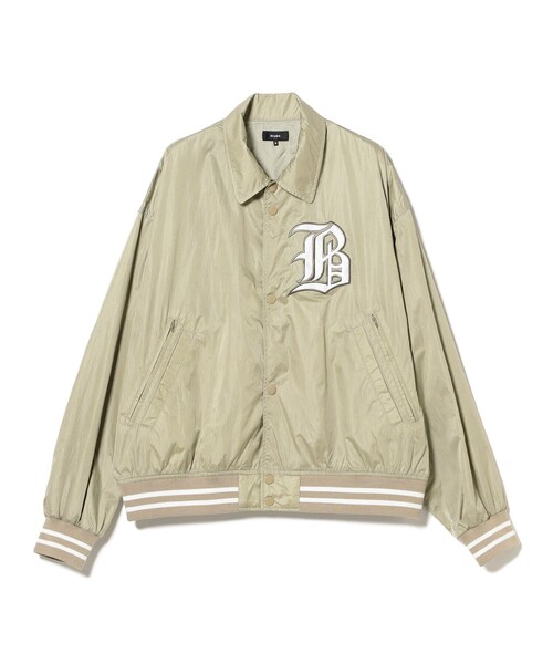 BEAMS リラックスフィット ベロア スカジャン BEAMS ベロアジャケット