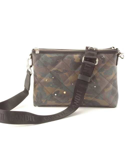 GENTIL BANDIT（ジャンティバンティ）の「GENTIL BANDIT（ジャンティバンティ）キルティングクロスボディ（ショルダーバッグ・メンズ・その他2/ブラック・F）」の19枚目の写真