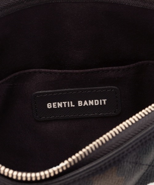 GENTIL BANDIT（ジャンティバンティ）の「GENTIL BANDIT（ジャンティバンティ）キルティングクロスボディ（ショルダーバッグ・メンズ・その他2/ブラック・F）」の12枚目の写真
