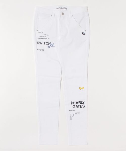 PEARLY GATES スマイルロゴ スウェットパンツ PEARLY GATES スマイルロゴ スウェットパンツ（PEARLY GATES