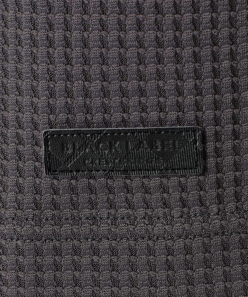 BLACK LABEL CRESTBRIDGE（ブラックレーベル・クレストブリッジ）の「テクスチャータックサイドチェックTシャツ（Tシャツ/カットソー・メンズ・グレー系その他/オフホワイト/ブラック・L/XL/M）」の17枚目の写真