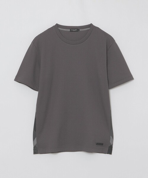 BLACK LABEL CRESTBRIDGE（ブラックレーベル・クレストブリッジ）の「テクスチャータックサイドチェックTシャツ（Tシャツ/カットソー・メンズ・グレー系その他/オフホワイト/ブラック・L/XL/M）」の18枚目の写真