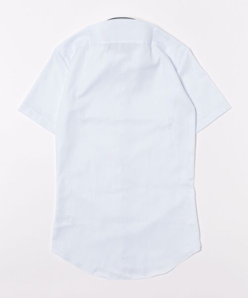 TOKYO SHIRTS（トウキョウシャツ）の「【超形態安定】 形態安定ノンアイロン ボタンダウン 半袖ビジネスワイシャツ（ビジネスシャツ・メンズ・ライトブルー・首回り39cm/首回り41cm/首回り42cm/首回り43cm/首回り37cm）」の7枚目の写真