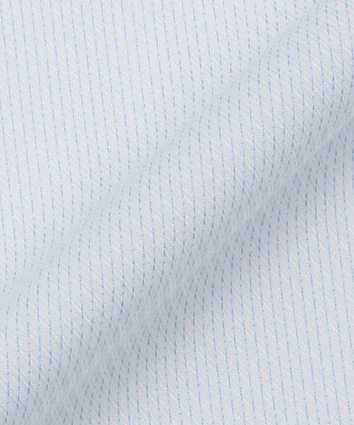 TOKYO SHIRTS（トウキョウシャツ）の「【超形態安定】 形態安定ノンアイロン ボタンダウン 半袖ビジネスワイシャツ（ビジネスシャツ・メンズ・ライトブルー・首回り39cm/首回り41cm/首回り42cm/首回り43cm/首回り37cm）」の5枚目の写真