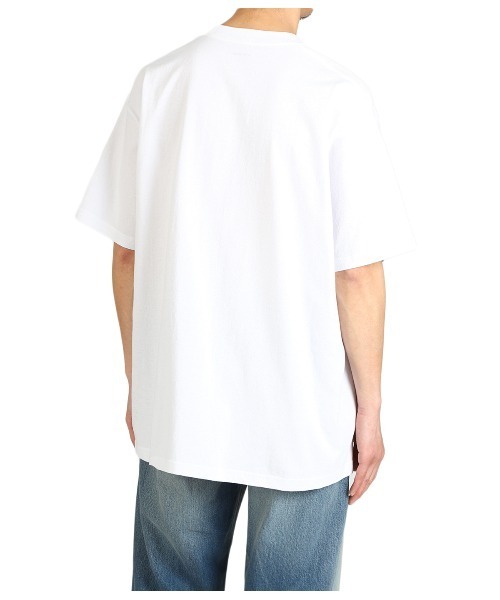 PORT BY ARK（ポートバイアーク）の「PORT BY ARK / ポートバイアーク：PORT T-shirt：PO17-T004[COR]（Tシャツ/カットソー・メンズ・ブラック/ホワイト・1/2）」の9枚目の写真