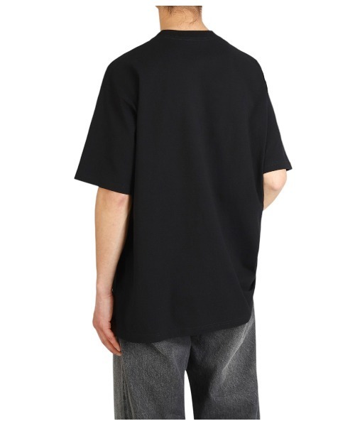 PORT BY ARK（ポートバイアーク）の「PORT BY ARK / ポートバイアーク：PORT T-shirt：PO17-T004[COR]（Tシャツ/カットソー・メンズ・ブラック/ホワイト・1/2）」の18枚目の写真